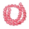 Transparent Glass Beads Strand GLAA-F112-03A-3