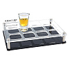 12-Hole Acrylic Wine Glass Organizer Holder ODIS-WH0025-151B-1