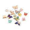 Craftdady 44Pcs 11 Colors Alloy Pendants RESI-CD0001-03-12