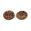 Round 4-holeButtons with Colorful Thread Wrapped X-NNA0Z51-2