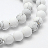 Natural Howlite Beads Strands X-G-F518-22-8mm-3