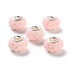 AB Color Resin Rose Flower European Beads RESI-M001-05D-1