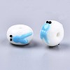 Handmade Bumpy Lampwork Beads LAMP-S194-004B-3