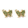 Light Gold Plated Alloy Charms ENAM-T009-03C-2
