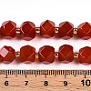 Natural Carnelian(Dyed & Heated) Beads Strands G-T140-09B-5