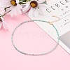 Natural Amazonite Beaded Necklaces NJEW-JN03315-03-4