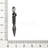 316 Surgical Stainless Steel Pendants STAS-A123-04B-AS-3