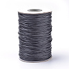 Braided Korean Waxed Polyester Cords YC-T002-0.8mm-101-1