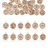 24pcs 12 Styles Alloy Pendant PALLOY-CJ0001-150-3