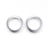 Non-Tarnish 304 Stainless Steel Linking Rings X-STAS-P108-07P-3