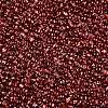 6/0 Baking Paint Transparent Fringe Glass Seed Beads X1-SEED-N006-06D-3