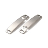 Tarnish Resistant 201 Stainless Steel Connector Charms STAS-D244-31P-D-3