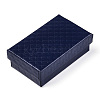 Rhombus Textured Cardboard Jewelry Boxes CBOX-T006-02B-3