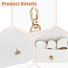 PU Imitation Leather Wedding Ring Pouch ABAG-WH0038-45C-3