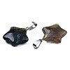 Star Natural Indian Agate Pendants G-Q367-28-4
