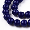 Opaque Solid Color Glass Beads Strands LS-GLAA-T032-P10mm-03-3