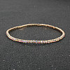 Alloy Rhinestone Cup Chain Bracelets for Women WG1E62A-09-1