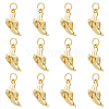 12Pcs Brass Pendants KK-HY0003-23-1