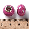 Highlight Crack Copper Buckle Acrylic European Beads OACR-M024-02P-04-3