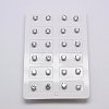 Cubic Zirconia Ear Studs LS-STAS-E051-3H-2