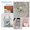   2Pcs Plastic Imitation Pearl Bead Bag Straps FIND-PH0008-21-6