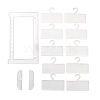 Transparent Acrylic Nail Art Display Boards ODIS-WH0017-069-3