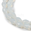 Electroplate Imitation Jade Glass Beads Strands EGLA-N013-J10mm-D02-3