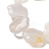 Natural White Agate Beads Strands G-F769-G01-02-4