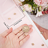 10Pcs Brass Micro Pave Cubic Zirconia Charms FIND-BBC0002-85-3
