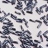 Glass Twisted Bugle Beads SEED-E002-9mm-829#-3