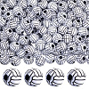 200Pcs Craft Style Acrylic Beads MACR-PA0001-14-1