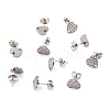 Non-Tarnish 304 Stainless Steel Stud Earring Findings STAS-I183-04A-P-1