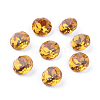 Pointed Back & Back Plated K9 Glass Rhinestone Cabochons RGLA-J012-10mm-292-2