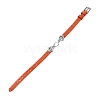Adjustable Cowhide Bracelet Making for Beads BJEW-P394-05P-3