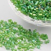 11/0 Two Cut Glass Seed Beads X-CSDB167-1