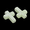 Luminous Transparent Acrylic Beads LACR-P001-02-4