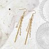 Brass Earrings for Women EJEW-JE05746-2