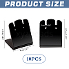 Acrylic Slant Bacl Earring Display Stands EDIS-WH0031-28C-01-2