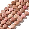 Natural Rhodonite Beads Strands G-R190-10mm-61-2