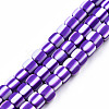 Handmade Polymer Clay Beads Strands CLAY-N010-074-05-1