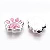 Alloy Enamel Slider Charms ENAM-WH0047-11I-1