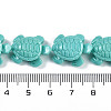 Synthetic Coral Carved Beads Strands CORA-L020-E-13-4