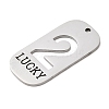 304 Stainless Steel Pendants STAS-D200-02C-P-2