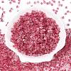 6/0 Transparent Inside Colours Glass Seed Beads SEED-N006-003K-2