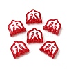 Baking Paint Glass Enamel Beads LAMP-S079-13C-1
