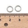 Tarnish Resistant 304 Stainless Steel Open Jump Rings STAS-Q186-02-7x1mm-4