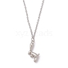 304 Stainless Steel Pendant Necklaces for Women Men NJEW-JN05414-03-2