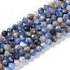 Natural Sodalite Beads Strands G-G139-A07-03-1