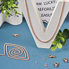 DIY Chain Bracelet Necklace Making Kit DIY-TA0005-08-8