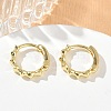 Brass Hoop Earrings KK-CBA30C7-33G-1